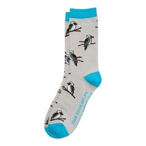 Sydney Sock Project Kookaburra Socks Save Australian Wildlife Size US 7-12